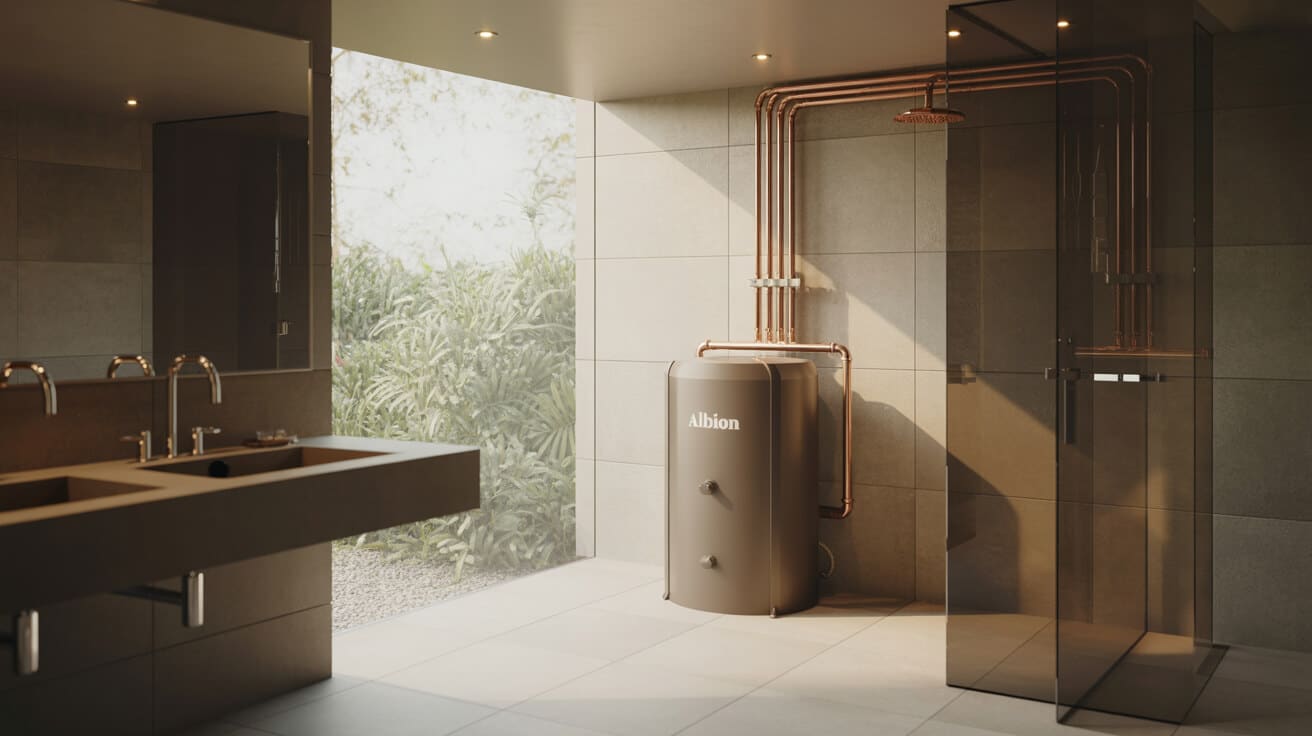 Albion hot water cylinder