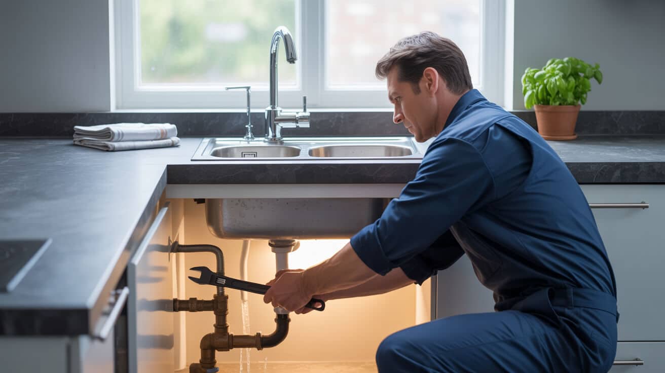 blocked sink repair