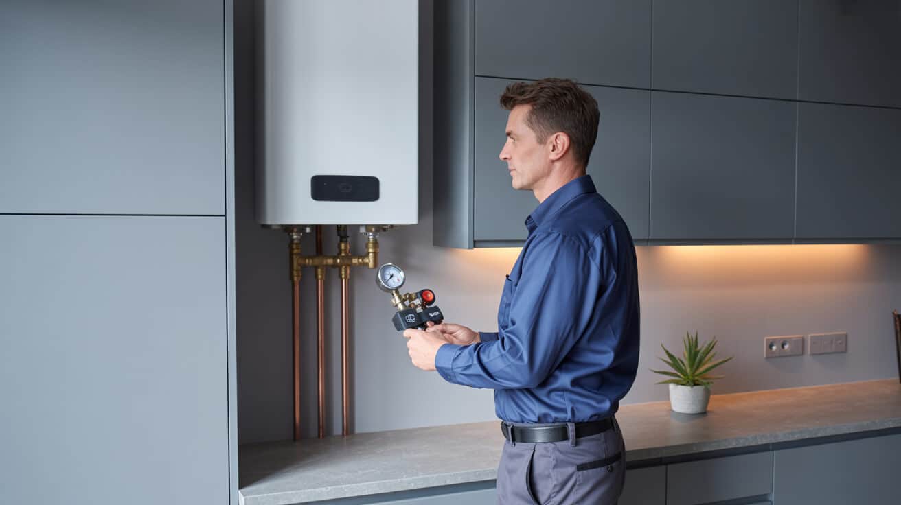 boiler gas pressure check