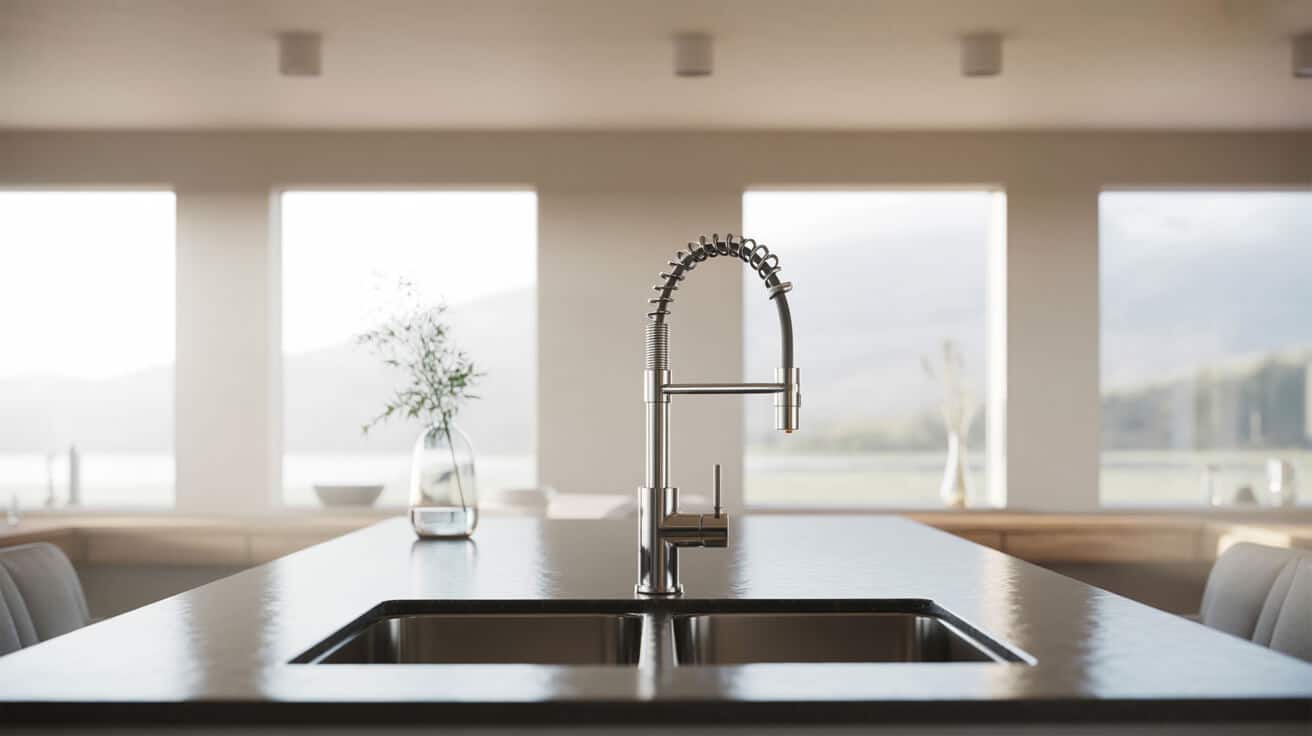 boiling water tap installation
