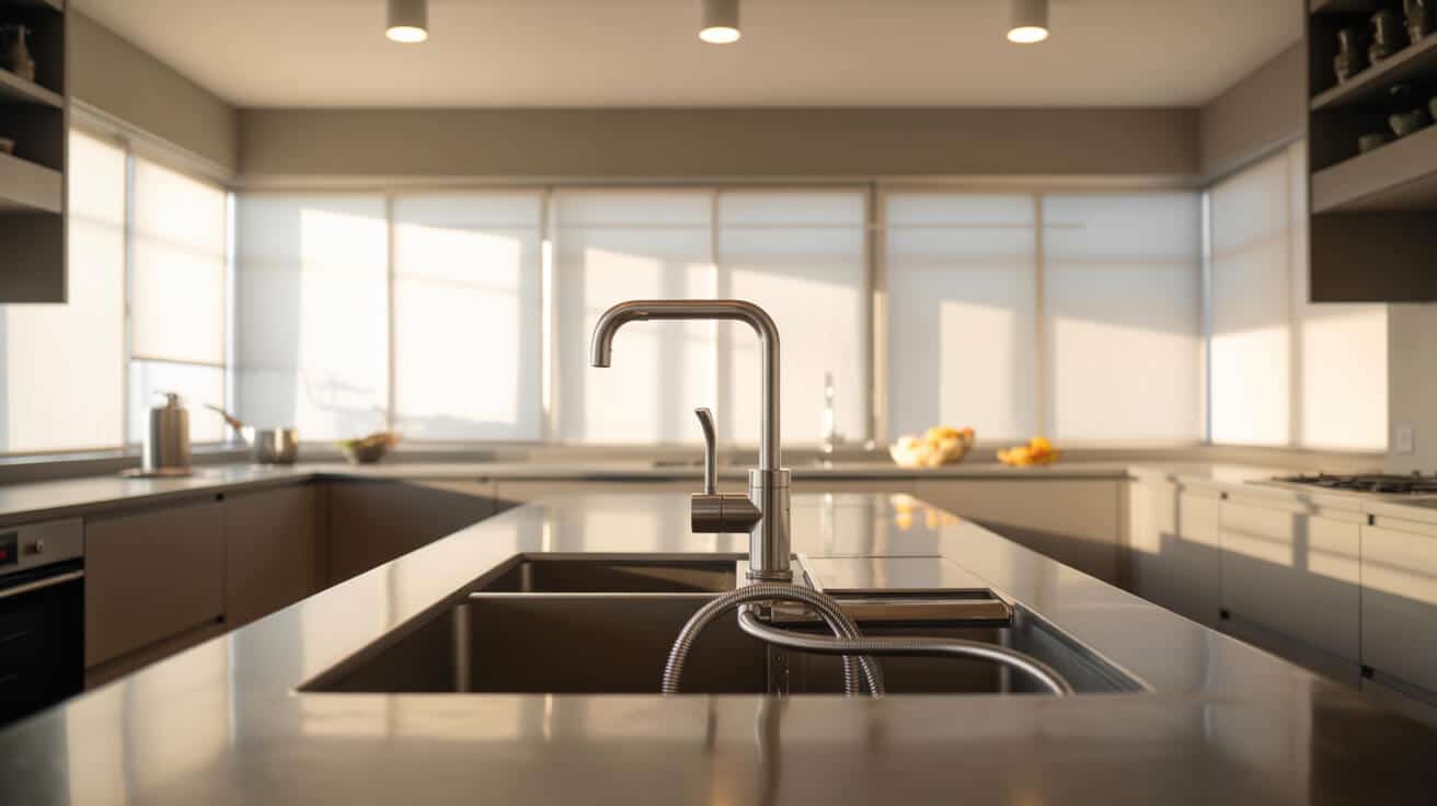 boiling water tap installation