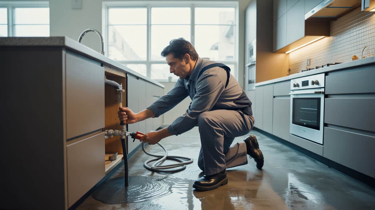 burst pipe repair