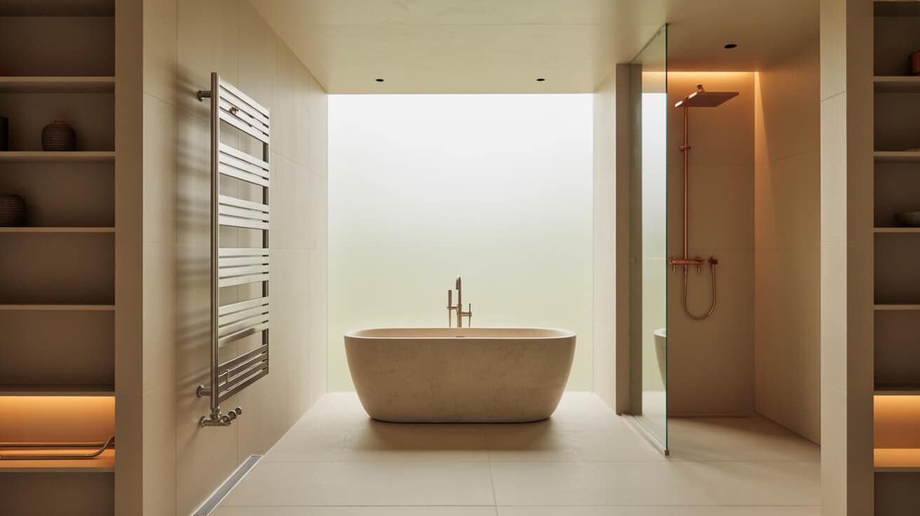 central heating installation