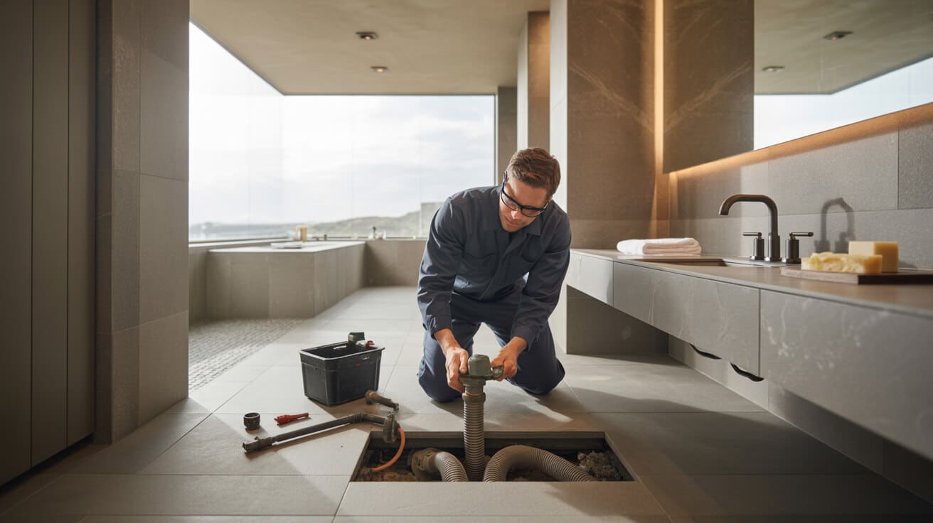 collapsed drain repair