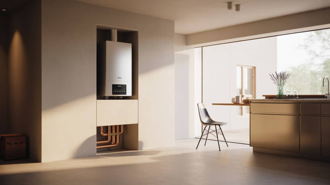 condensing boiler underfloor heating