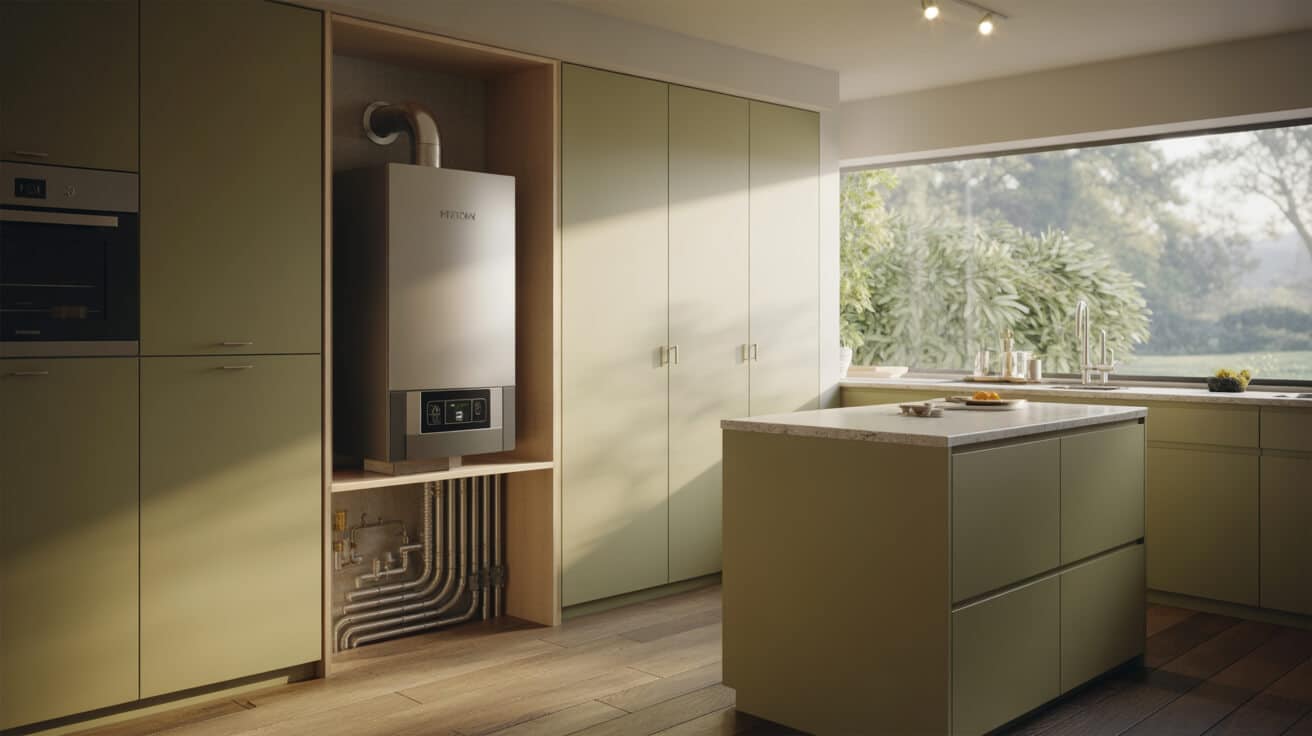 condensing boiler underfloor heating