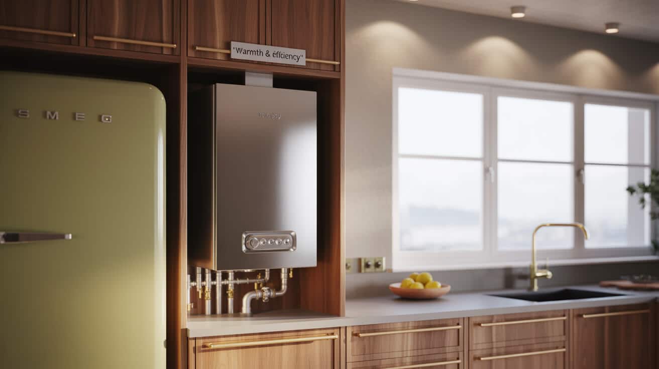 conventional boiler installation