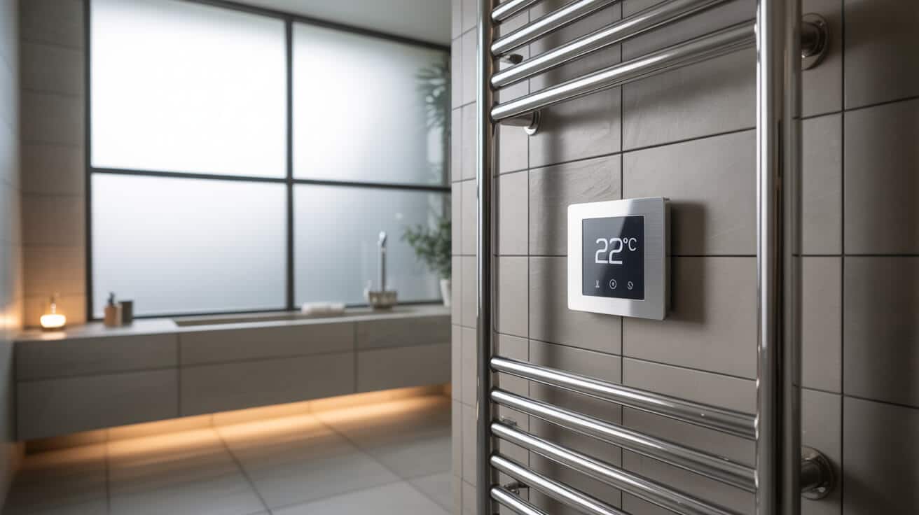 digital thermostat heating