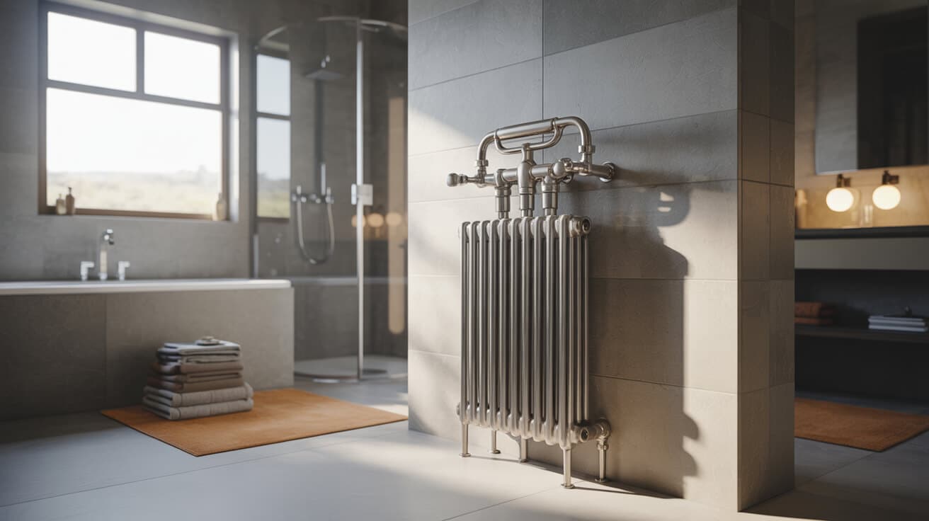 double panel radiator installation