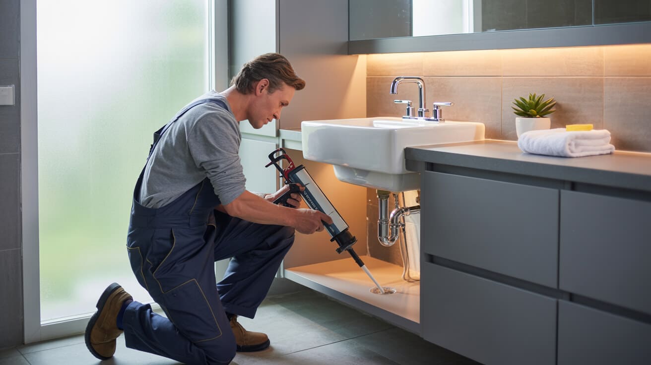 drain joint seal repair