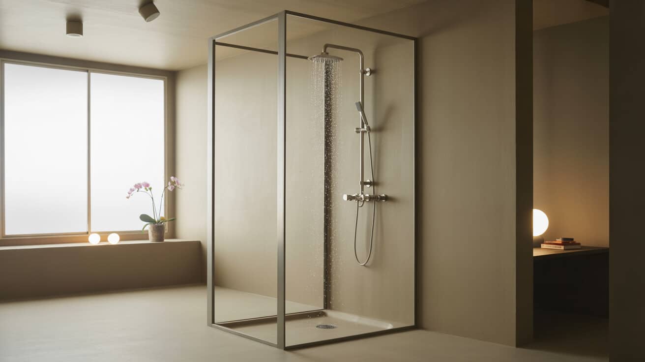 electric shower installation
