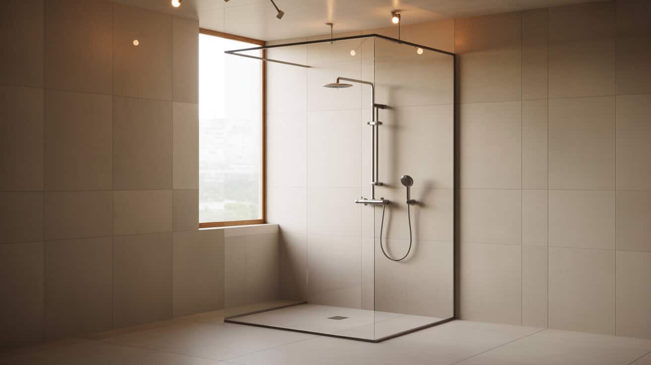 electric shower installation