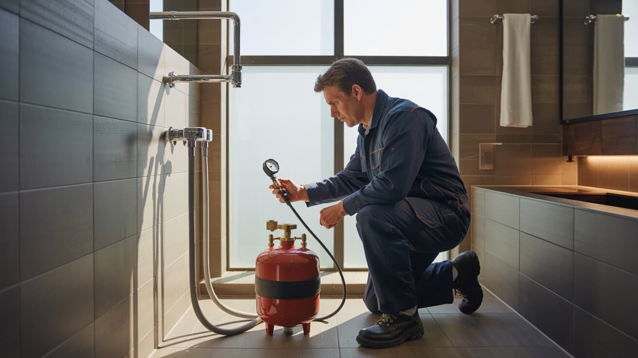 expansion vessel testing