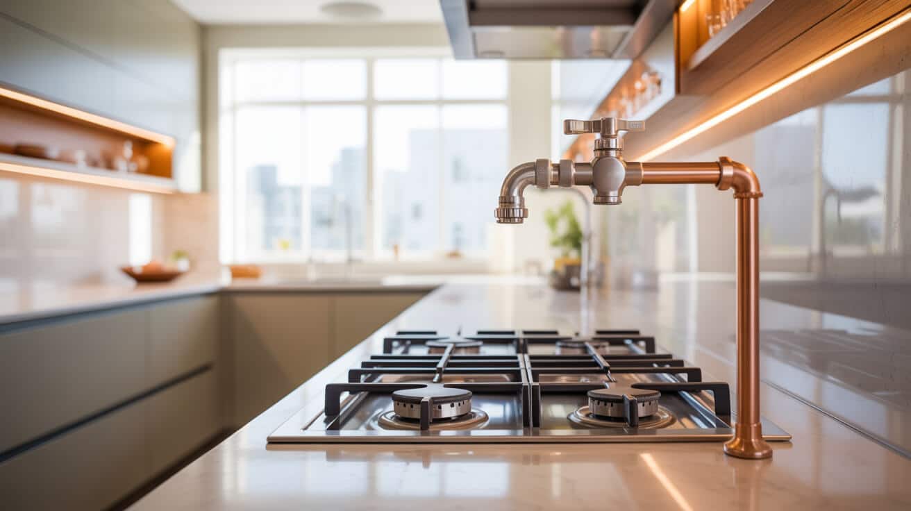 gas appliance connection