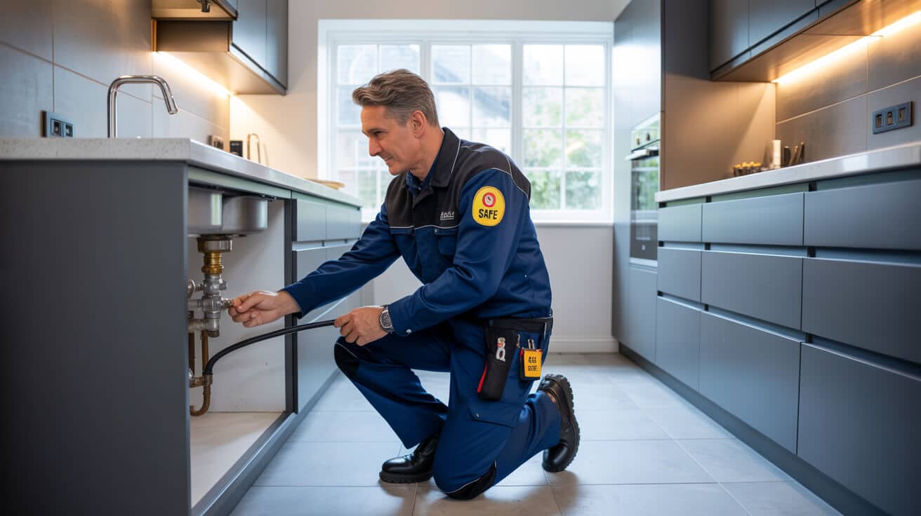 Gas Safe Register plumber