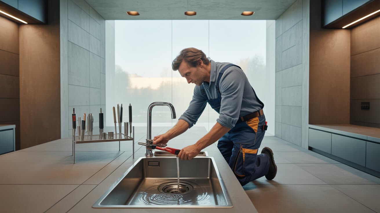 gurgling drain fix