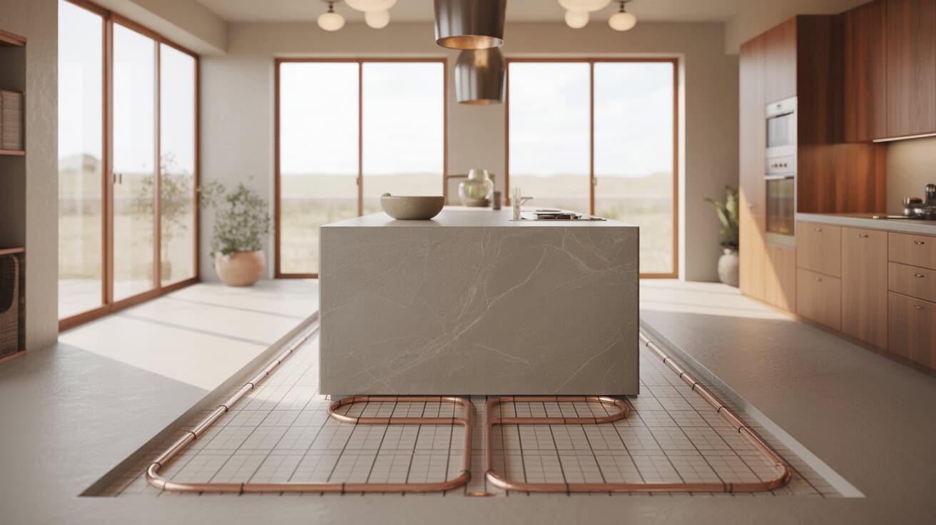 heat loss calculation underfloor heating