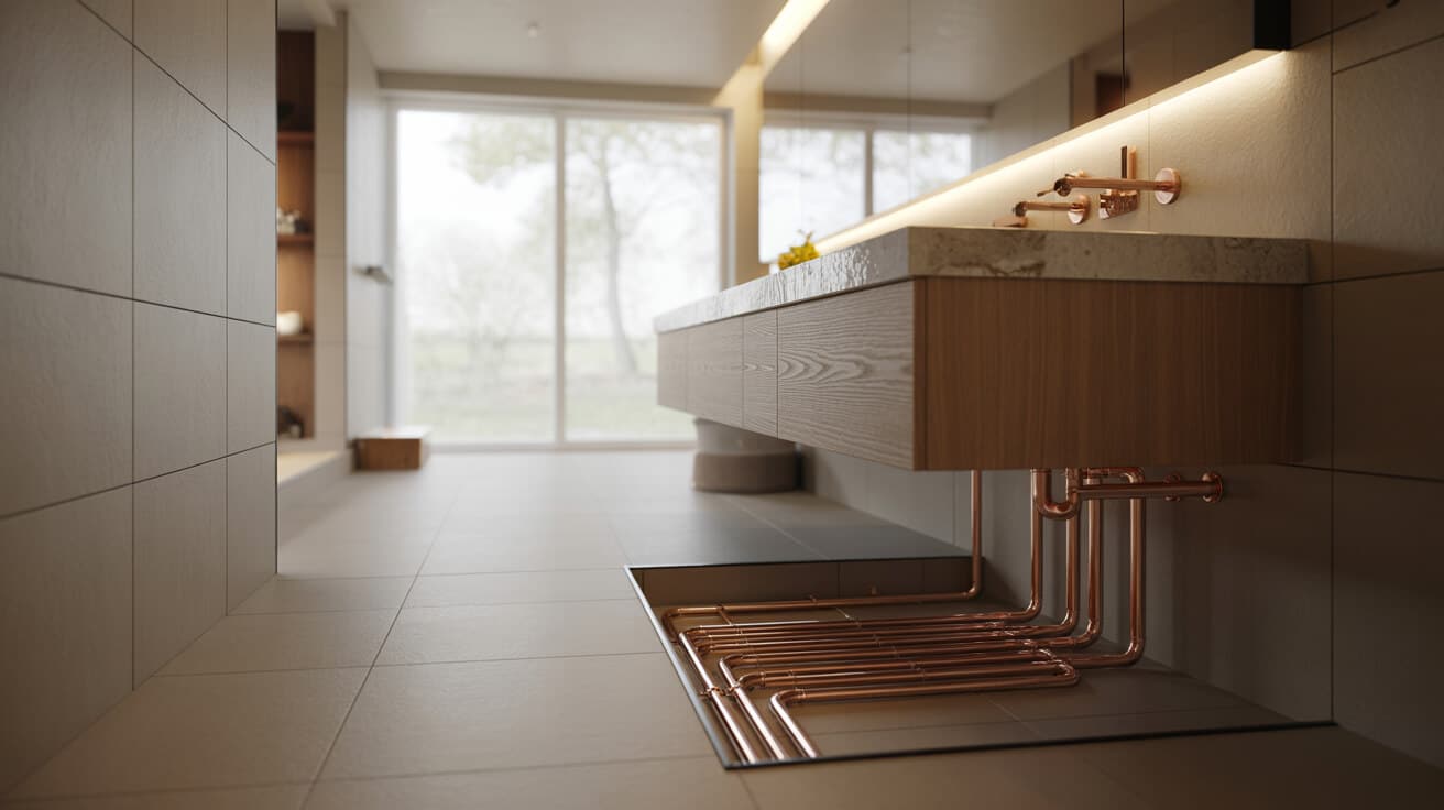 heating pipework upgrades