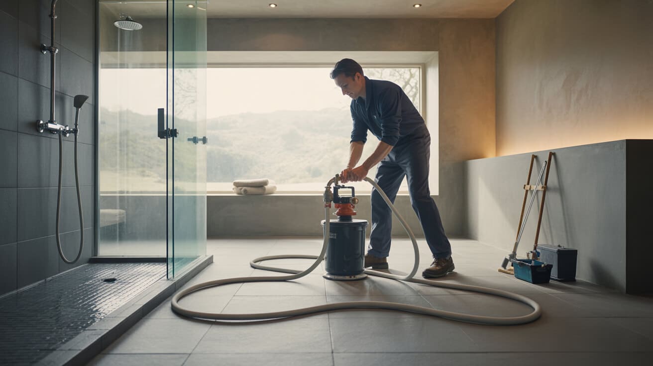 heating system power flush
