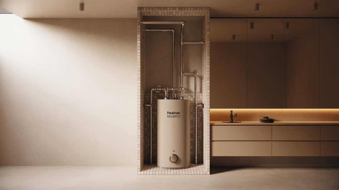 Heatrae Sadia Megaflo cylinder