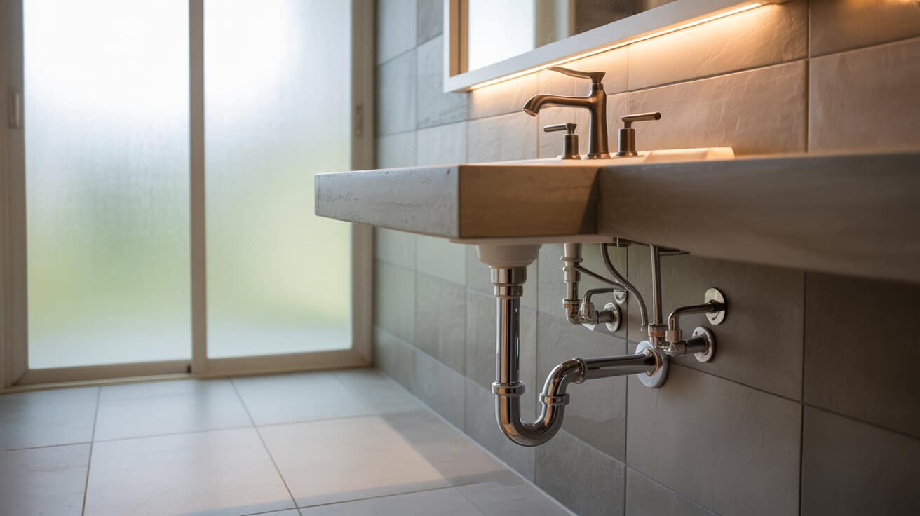 hot water outlet plumbing