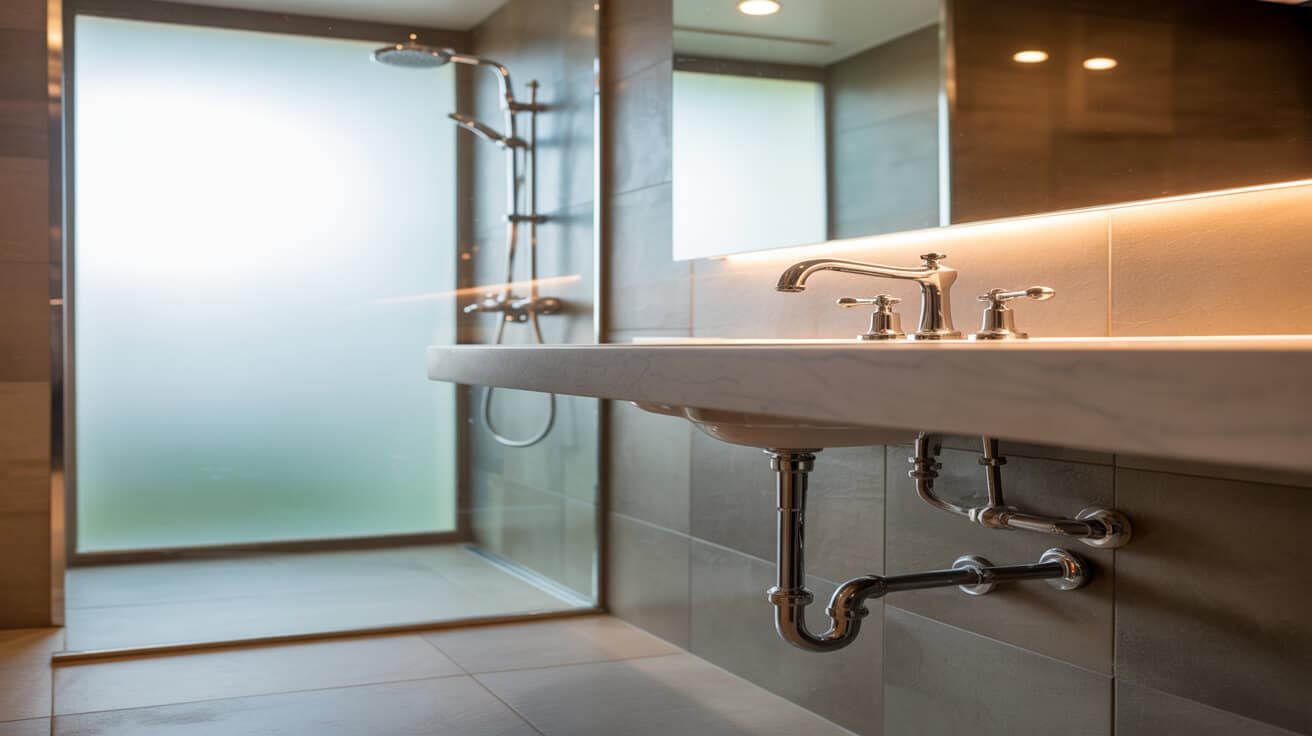 hot water outlet plumbing
