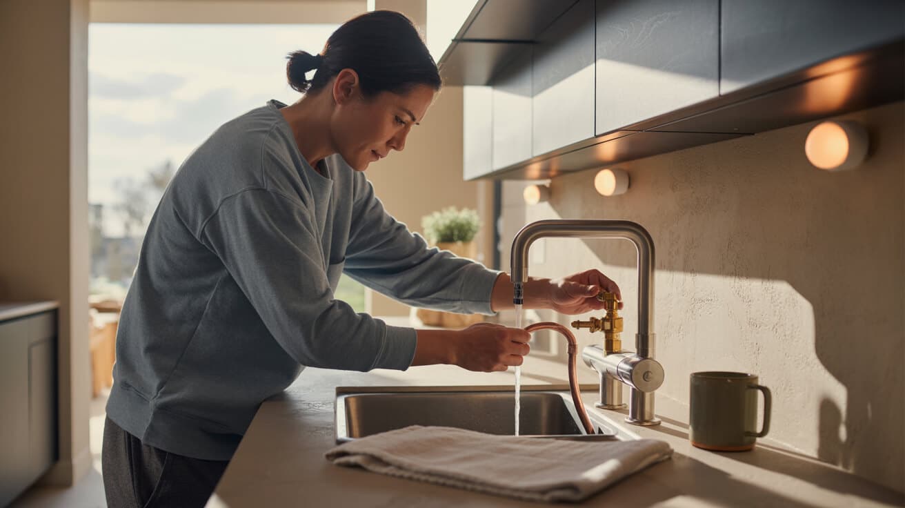 hot water running out fix