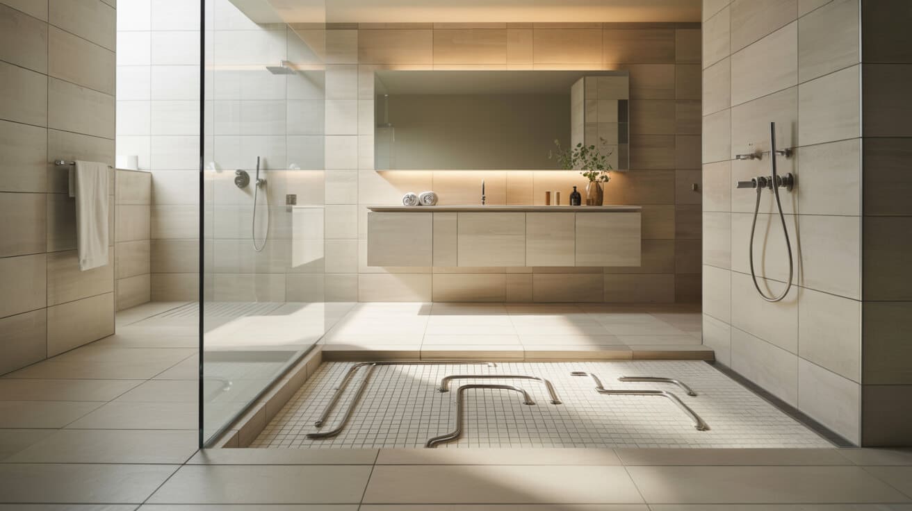 hydronic underfloor heating