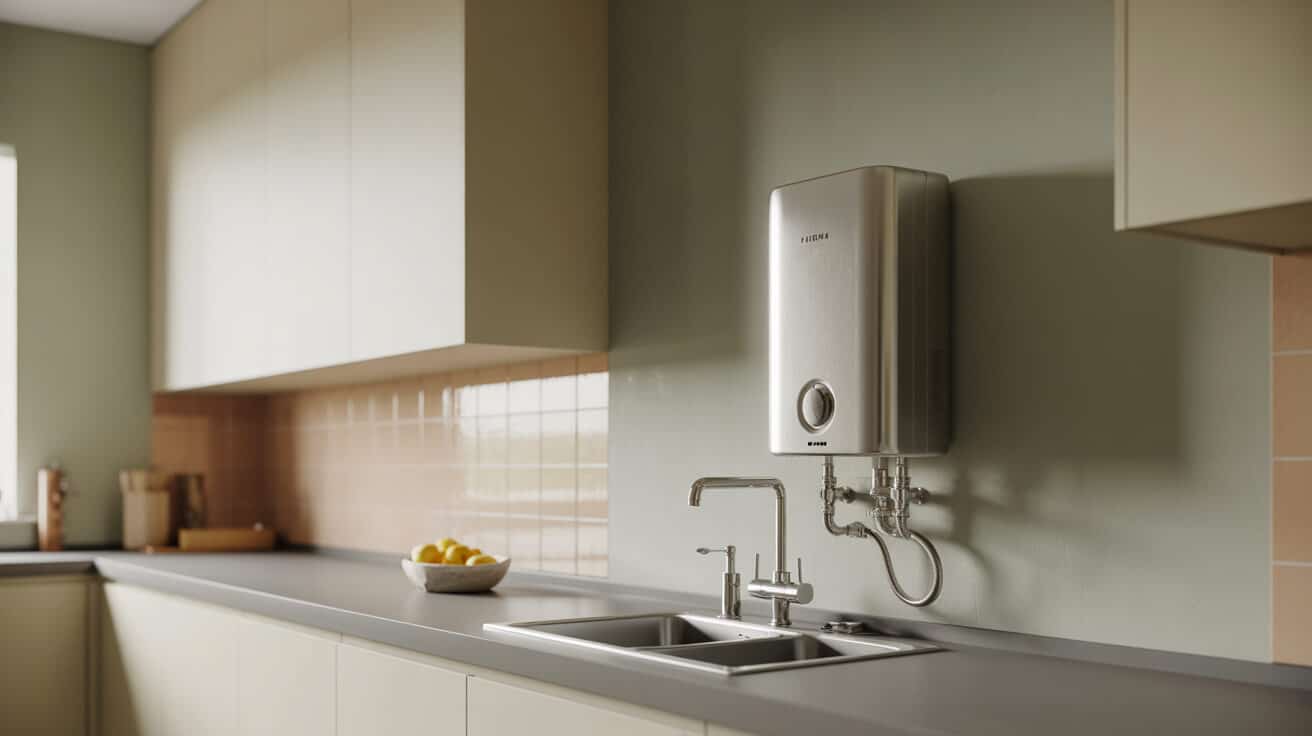 instantaneous water heater installation
