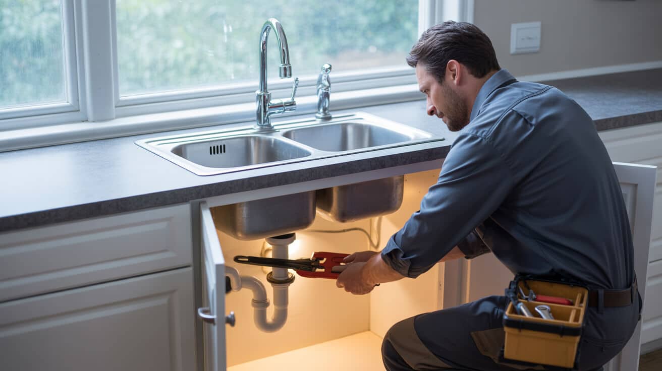 kitchen sink blockage removal