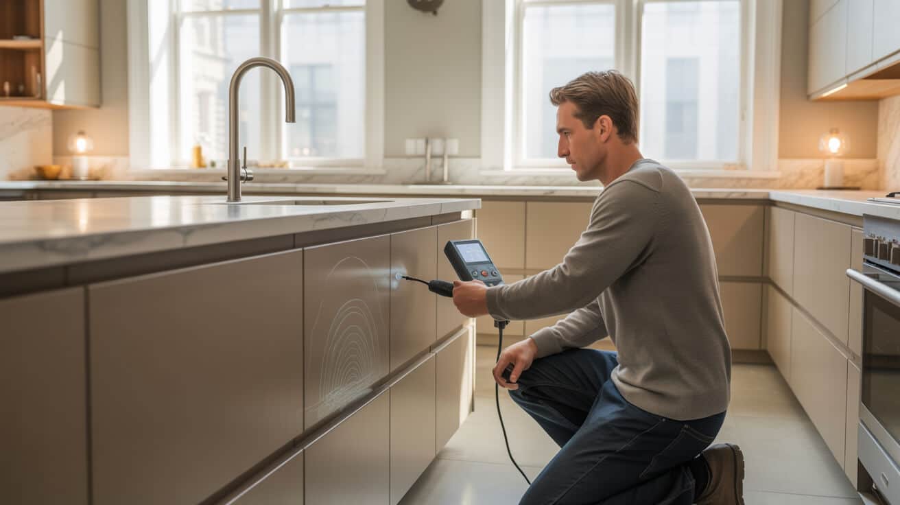 moisture mapping leak detection