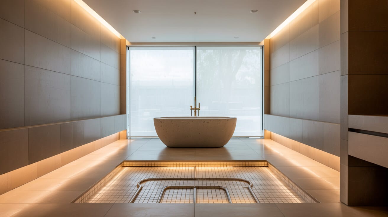 multi-room underfloor heating zoning