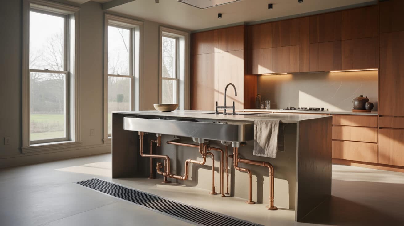 plumbing for detached houses
