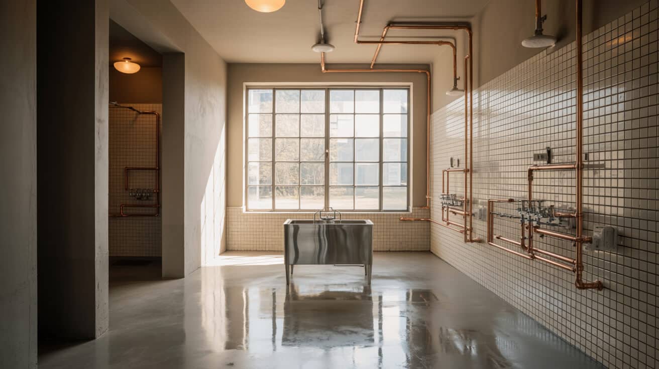 plumbing for warehouses
