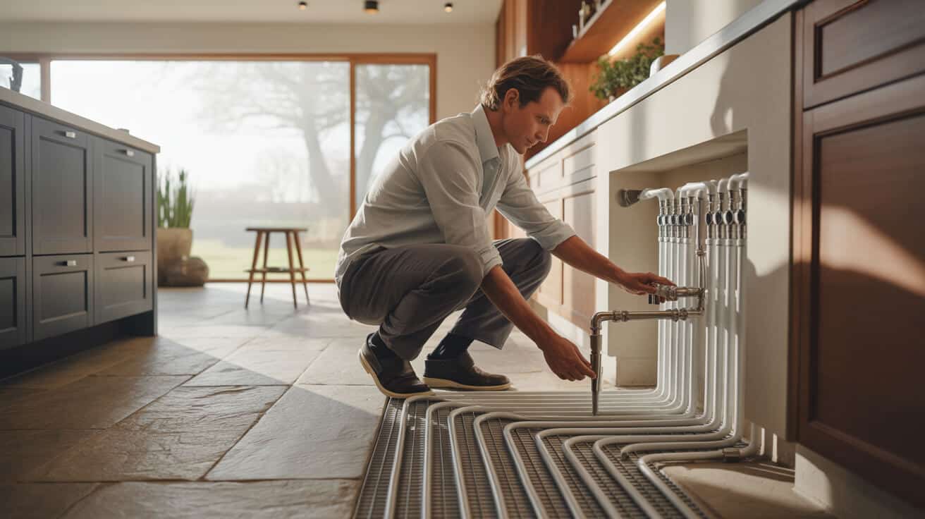 Polypipe underfloor heating
