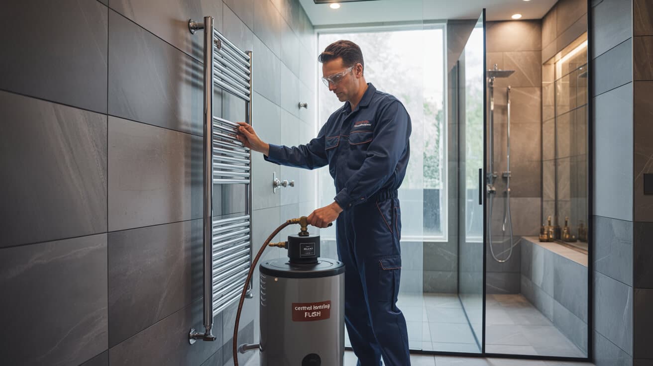 power flushing central heating