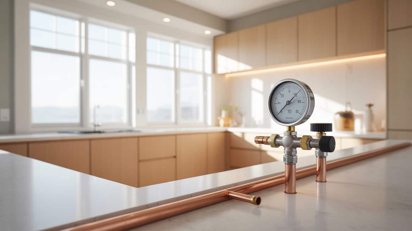 pressure drop test plumbing