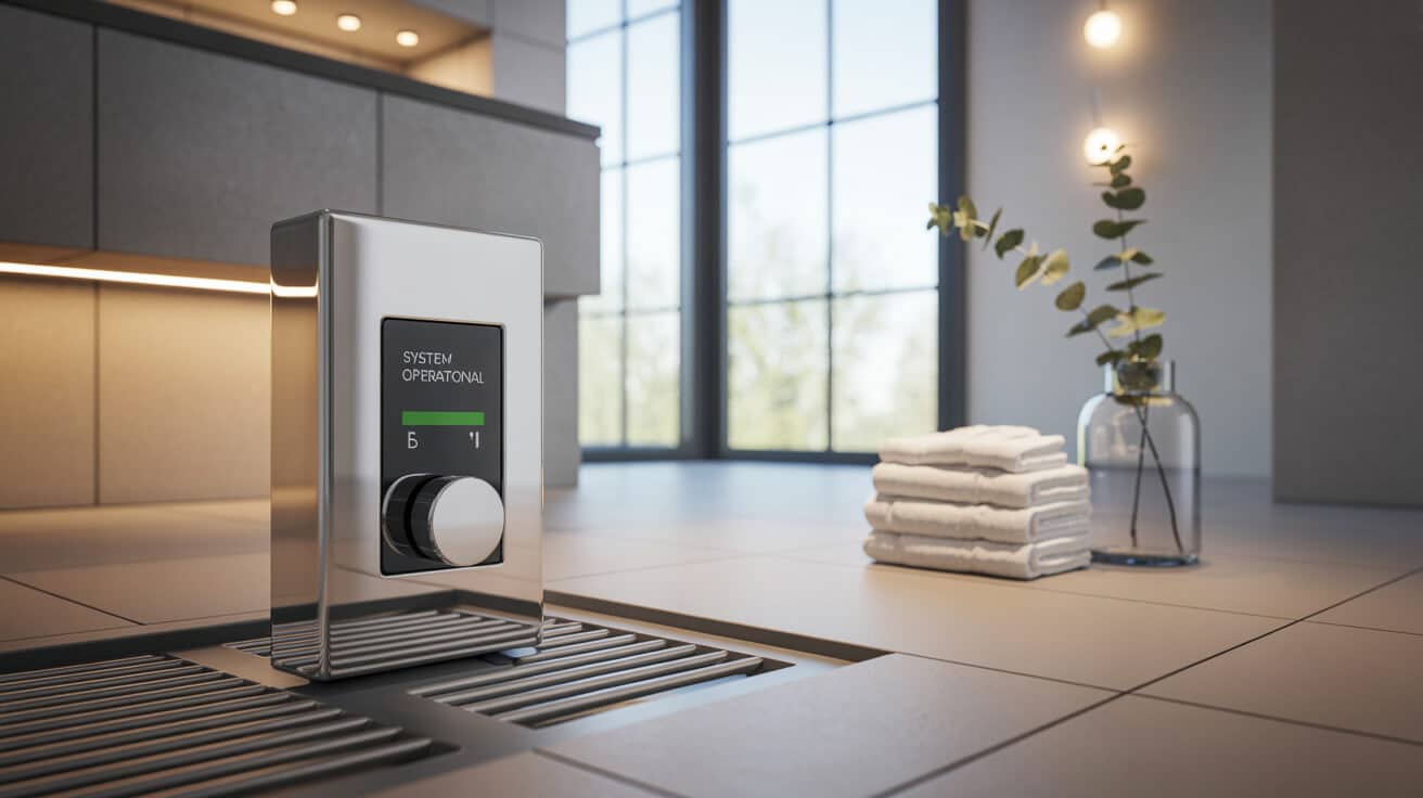 remote fault monitoring hot water
