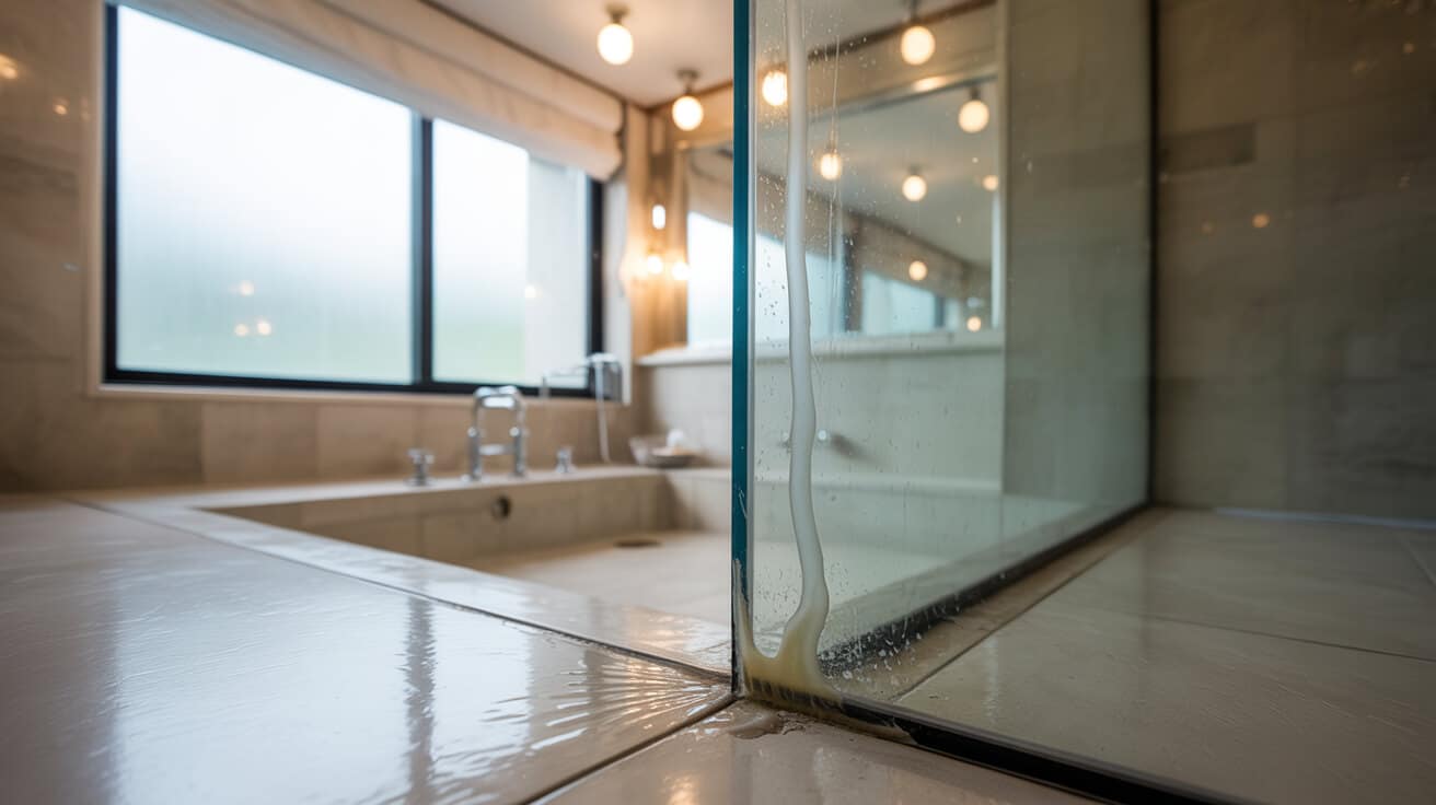shower sealant failure repair