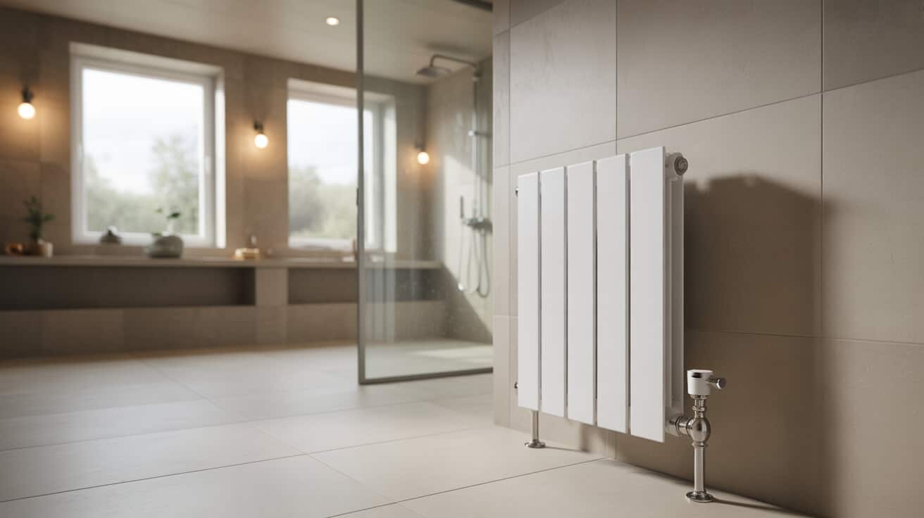 single panel radiator installation