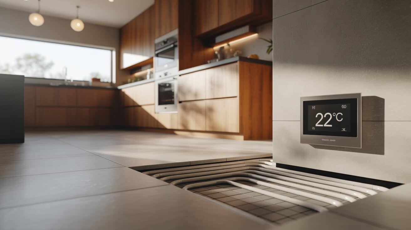 smart home underfloor heating