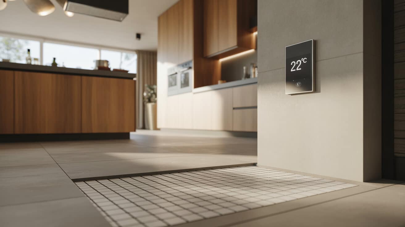 smart home underfloor heating