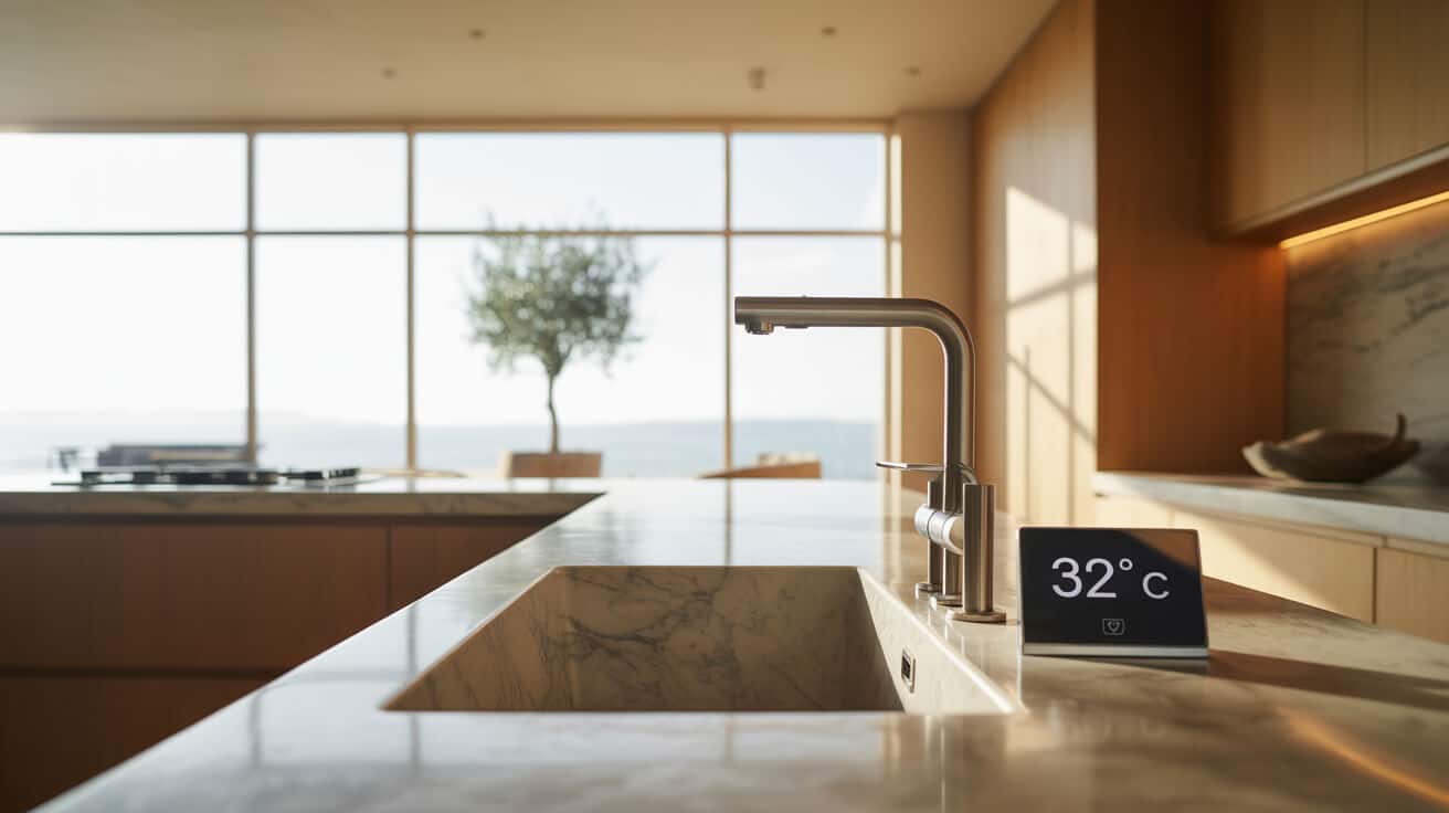 smart hot water controls