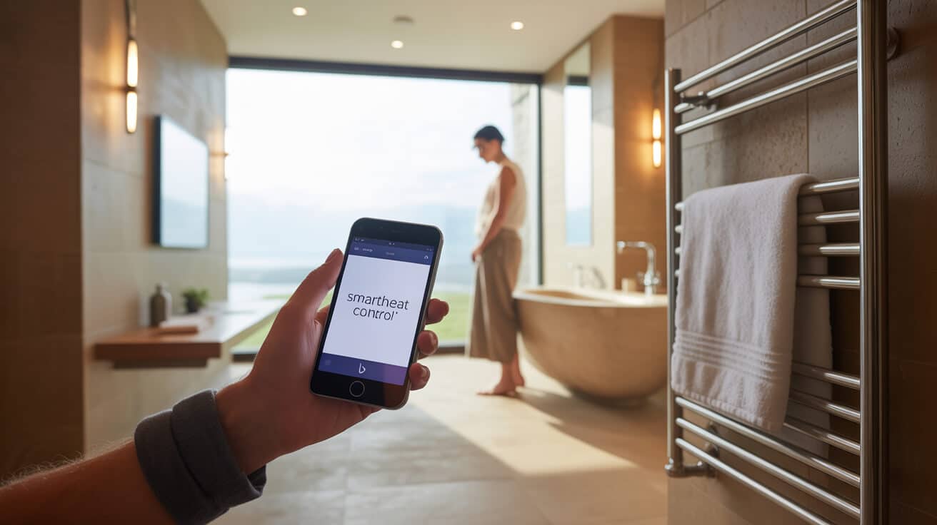 smartphone controlled heating
