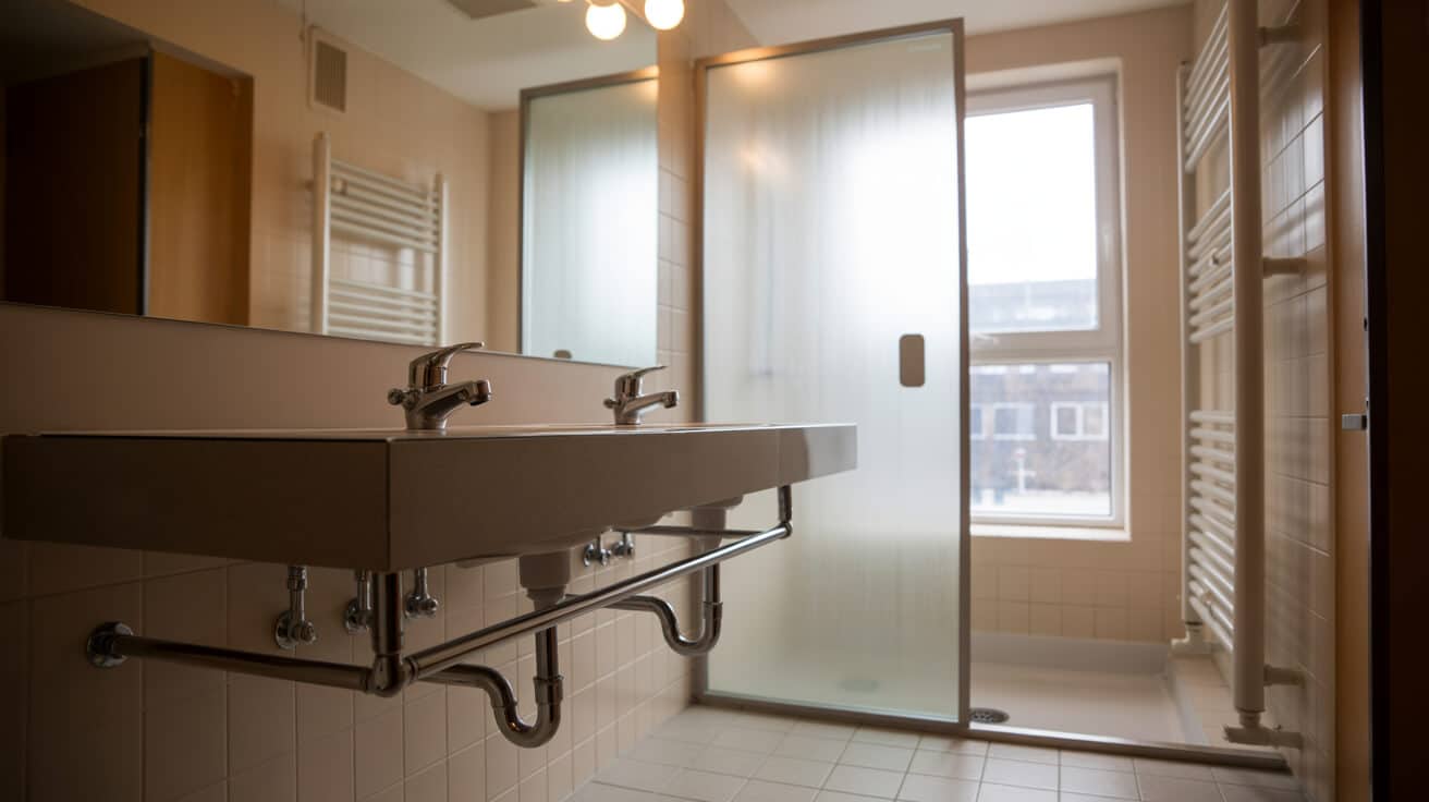 student accommodation plumbing