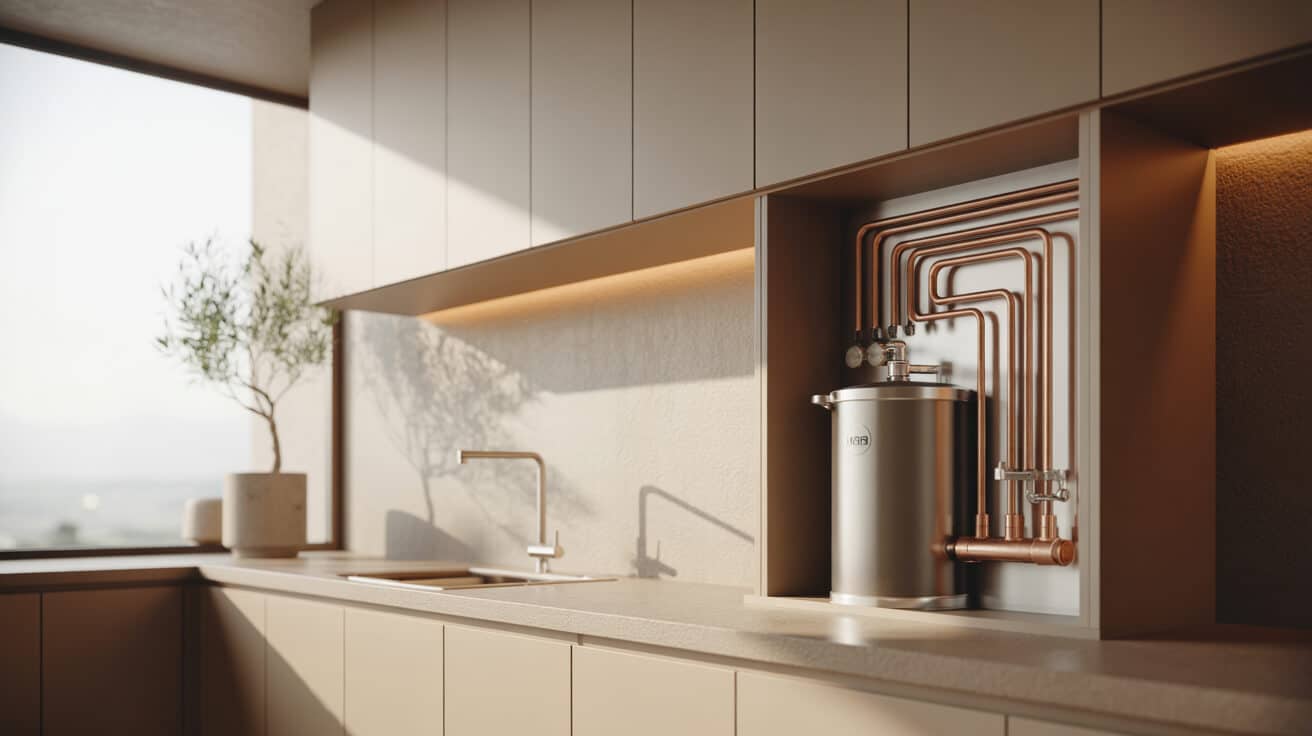 thermal store hot water system
