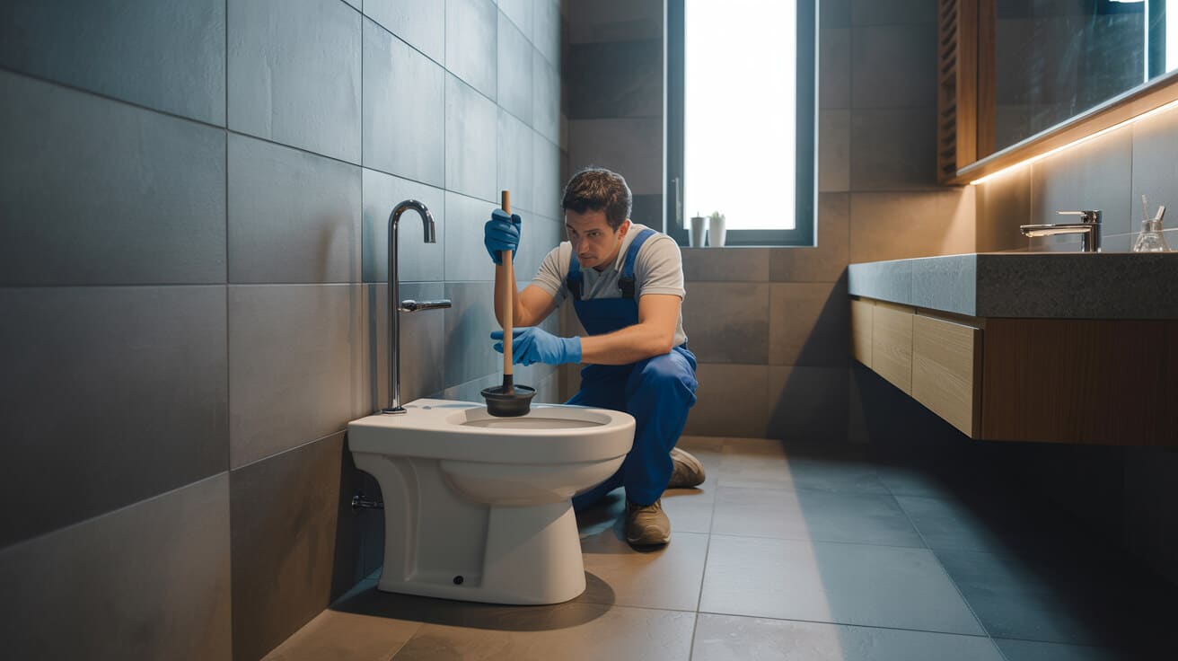 toilet blockage clearance