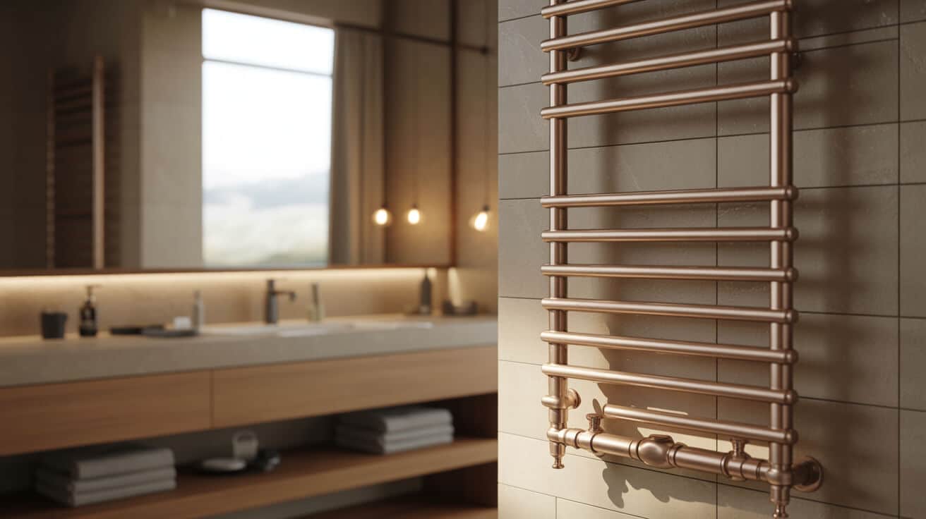 towel radiator installation