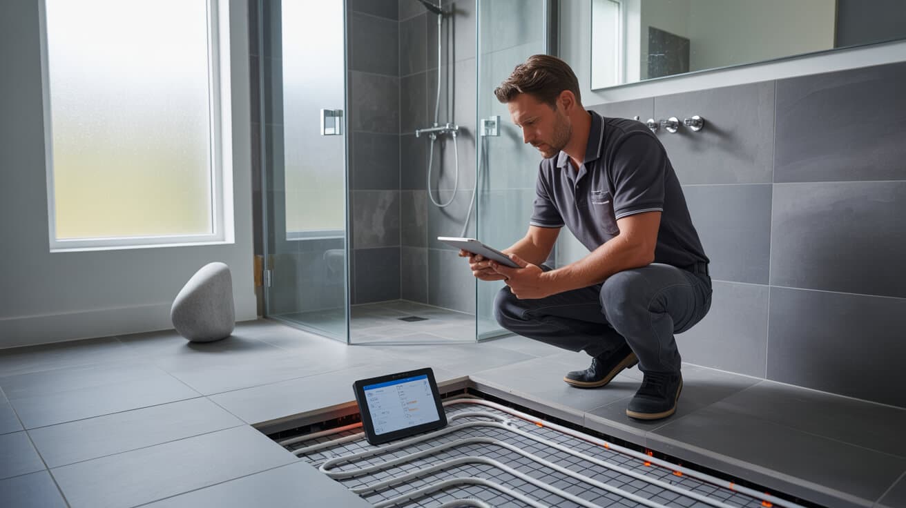 underfloor heating commissioning