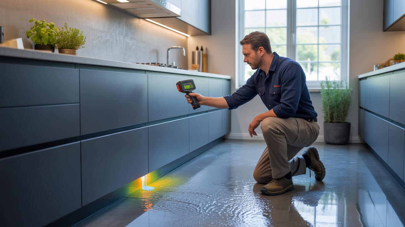 underfloor heating leak detection